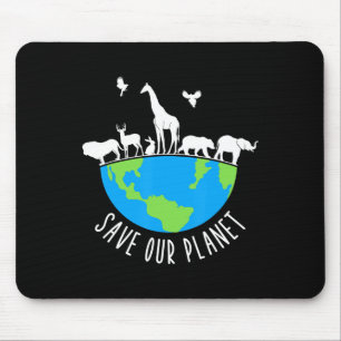 Rett unseren Erde-Tag für den Schutz der Planeten Mousepad