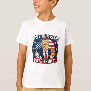 Rett unseren Haustieren, Trump-Tiere für Trump zu T-Shirt