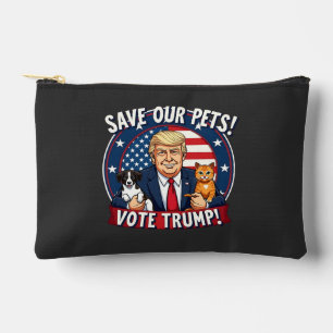 Rett unseren Haustieren, Trump-Tiere für Trump zu  Zubehörtasche