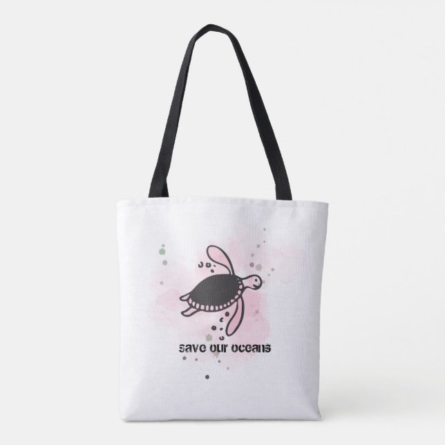 rett unseren Ozean Tasche (Rückseite)