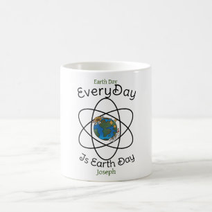 rett unseren Planeten, jeder Tag ist Erdetag, Brau Kaffeetasse