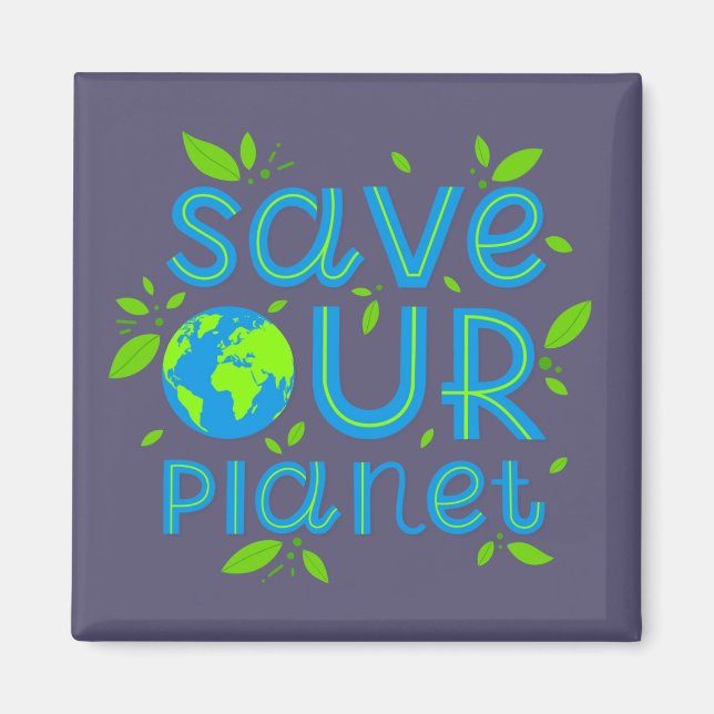 Rett unseren Planeten Magnet (Vorne)