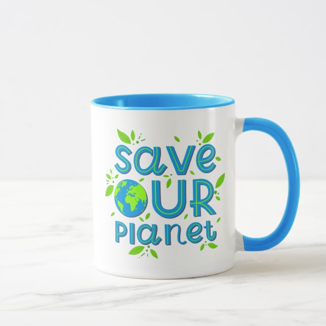 Rett unseren Planeten Tasse (Rechts)