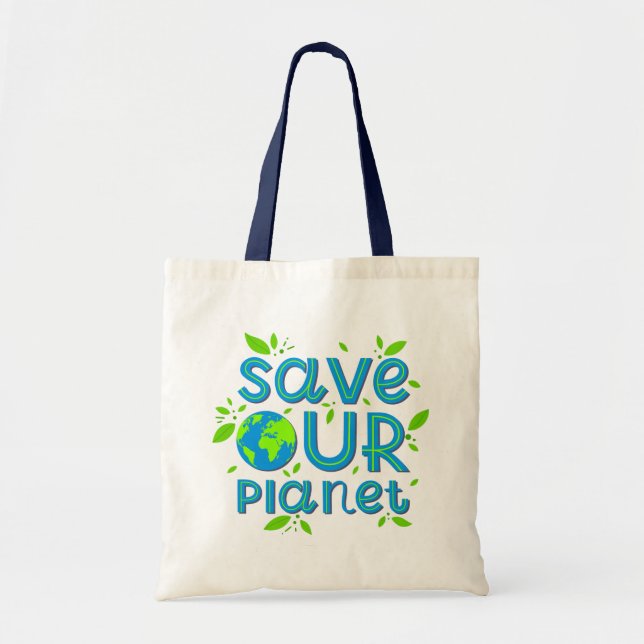 Rett unseren Planeten Tragetasche (Vorne)