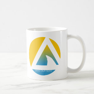 rett unserer Meeres-Dreikreise Kaffeetasse