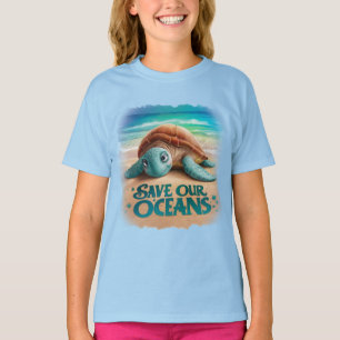 Rett unserer Ozeane und Meeresschutz T-Shirt