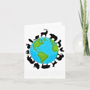 Rett unserer Zuhause Animals Wildlife Conservation Karte