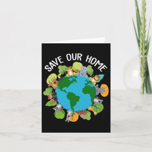 Rett unserer Zuhause Animals Wildlife Conservation Karte