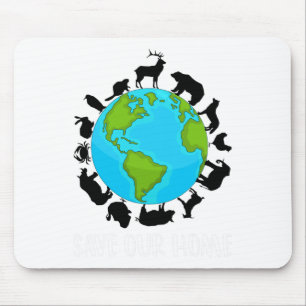 Rett unserer Zuhause Animals Wildlife Conservation Mousepad