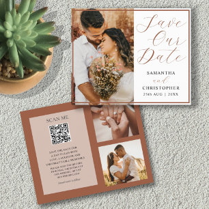 Rett unseres Datums QR Code Foto Hochzeit