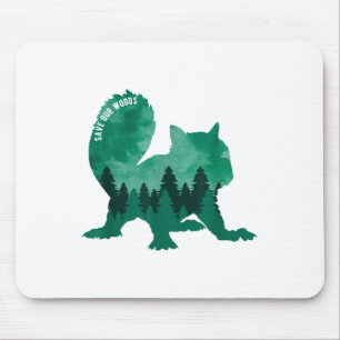 Rett unseres Waldschutzhörnchens _ Mousepad