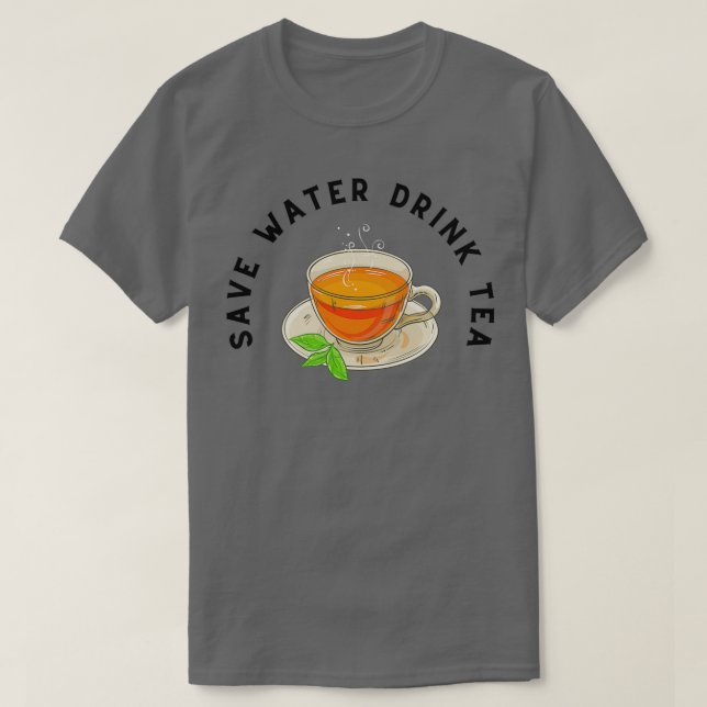 RETT WASSERTRINK TEE TEE-LIEBER FUNNY BIRTHDAG GIF (Design vorne)