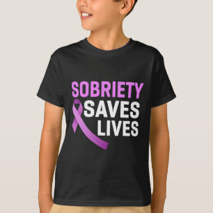 Rette das Bewusstsein für das Ende der Drogenabhän T-Shirt