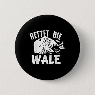 Rette den Tierschutznachweis E für Wale Button