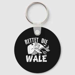 Rette den Tierschutznachweis E für Wale Schlüsselanhänger