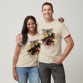 Rette ein Pferd; Reite einen Cowboy | Aldult T-Shirt