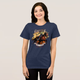 Rette ein Pferd; Reite einen Cowboy | Frauen Tri-Blend Shirt