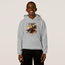 Rette ein Pferd; Reite einen Cowboy | Kinder Hoodie
