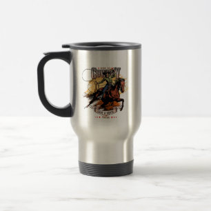 Rette ein Pferd; Reite einen Cowboy Reisebecher