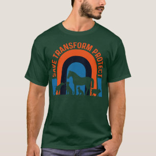 Rette Transformiere Schütze schwarz von el mehdi T-Shirt