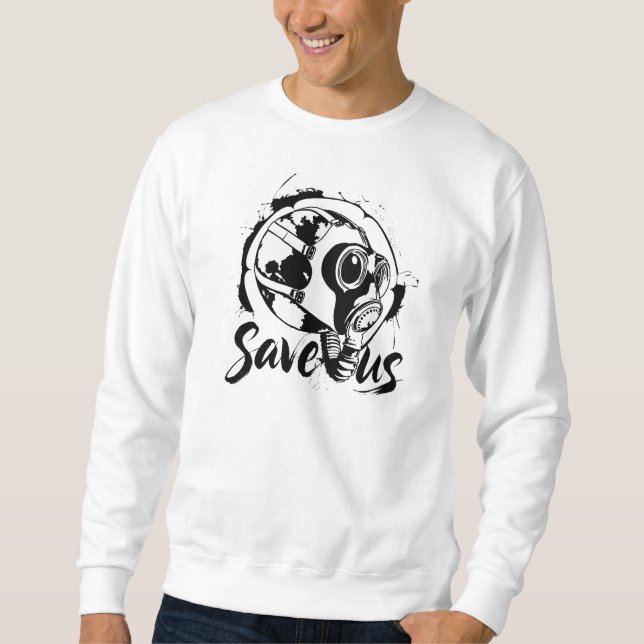Rette uns  sweatshirt (Vorderseite)
