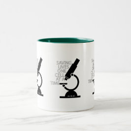 Retten der Leben-Tasse Zweifarbige Tasse
