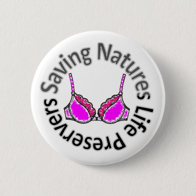 Retten der Natur-Schwimmwesten Button (Vorderseite)