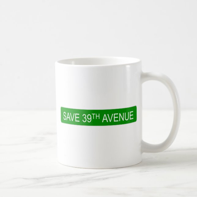 Retten Sie 39. Allee Kaffeetasse (Rechts)