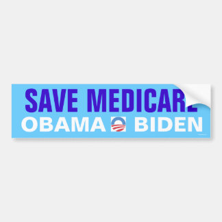 Retten Sie Autoaufkleber Medicare Obama Biden
