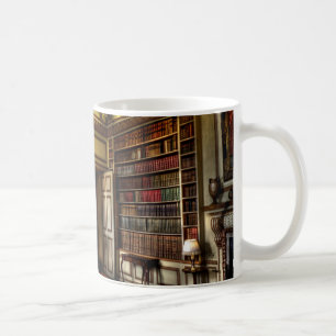 Retten Sie Bibliotheks-Tasse Kaffeetasse