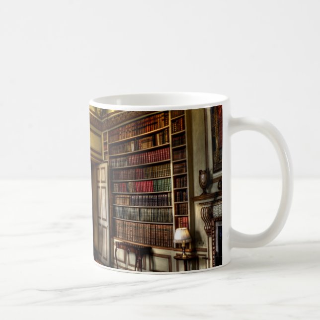 Retten Sie Bibliotheks-Tasse Kaffeetasse (Rechts)