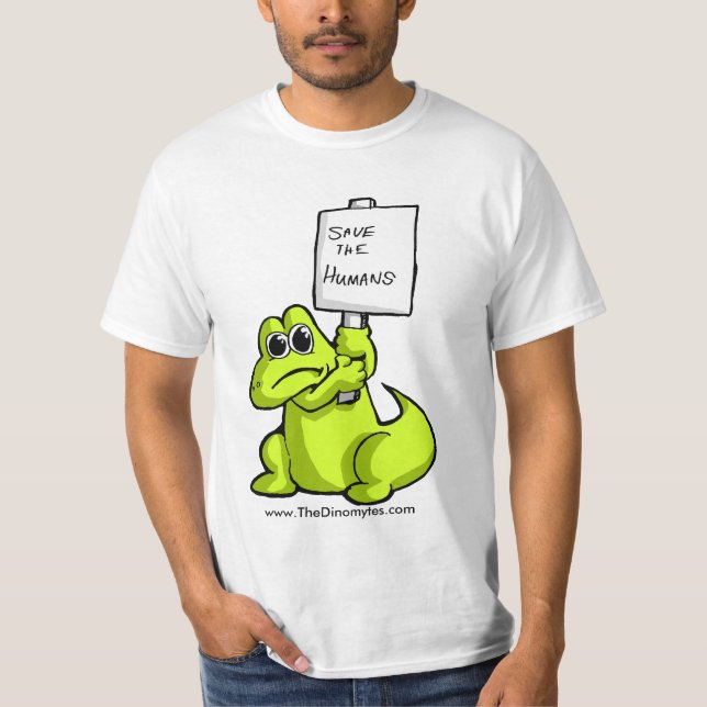 Retten Sie bitte das Humas T-Shirt (Vorderseite)