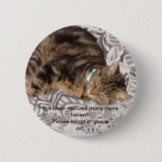 Retten Sie bitte eine Katze Button
