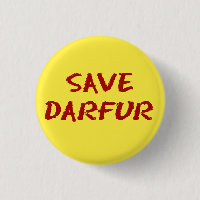 Retten Sie Darfur Miniknopf