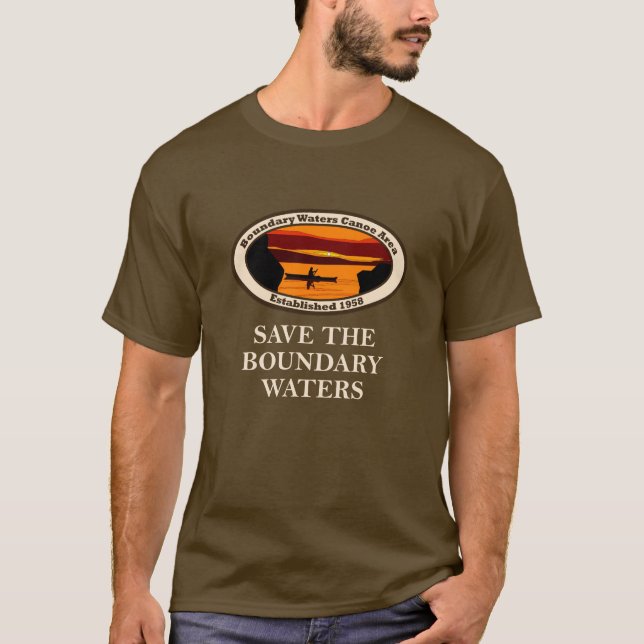 Retten Sie das BWCA und alles nationale Land! T-Shirt (Vorderseite)
