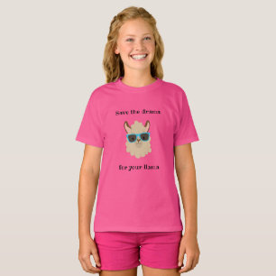 Retten Sie das Drama für Ihr Lama T-Shirt