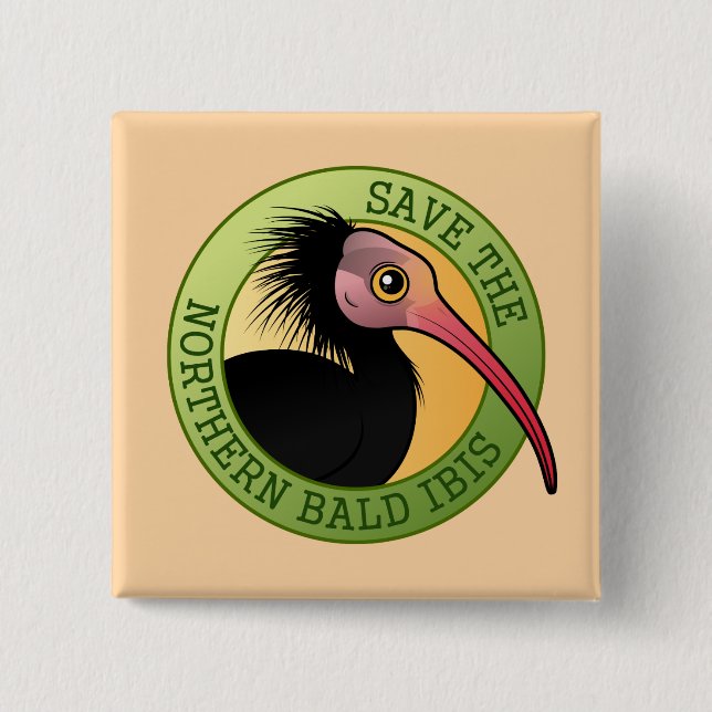 Retten Sie das kahle NordiBIS Button (Vorderseite)