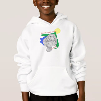 Retten Sie das Manatis-Sweatshirt Hoodie