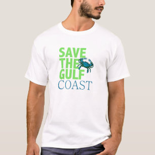 Retten Sie das Shirt der Golf-Küstenmänner