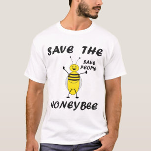 Retten Sie den Honigbienen-T - Shirt