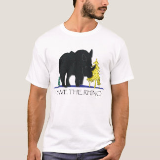 Retten Sie den Rhino T-Shirt