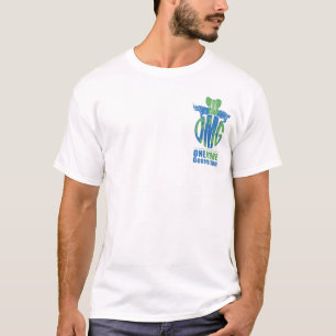 Retten Sie den schwarzen Rhino T-Shirt