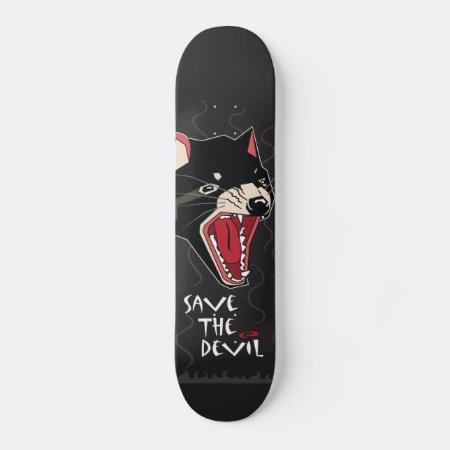 Retten Sie den Teufel Skateboard (Vorderseite)