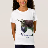 Retten Sie den wilden Burros Esel Western