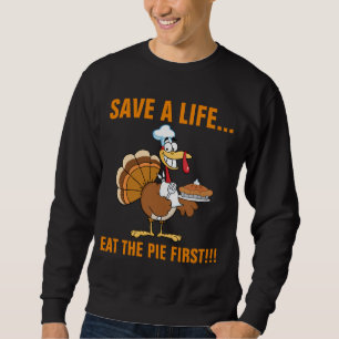 Retten Sie der Türkei Leben, indem Sie zuerst Sweatshirt