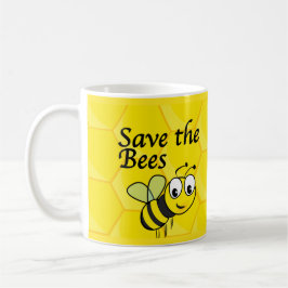 Retten Sie die Bienen Kaffeetasse