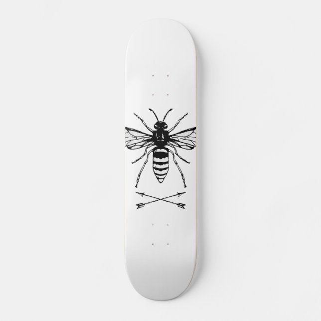 Retten Sie die Bienen Skateboard (Vorderseite)