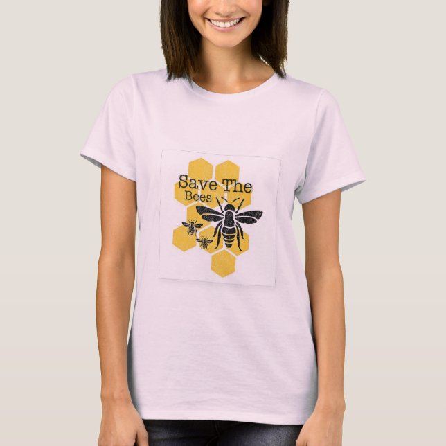 Retten Sie die Bienen T-Shirt (Vorderseite)