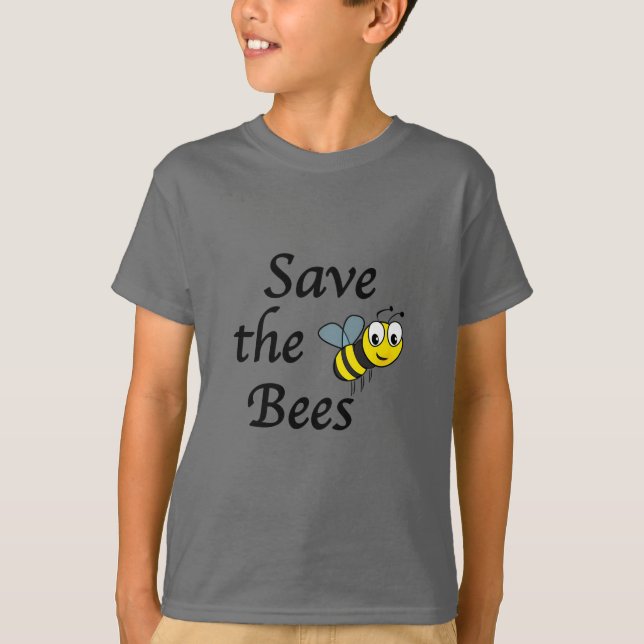 Retten Sie die Bienen T-Shirt (Vorderseite)