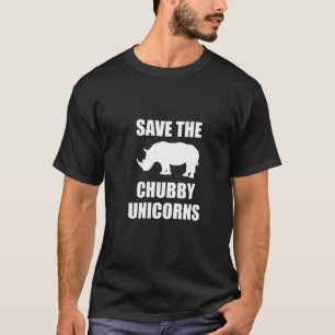 Retten Sie die Chubby Unicorns - Unicorn - T-Shirt